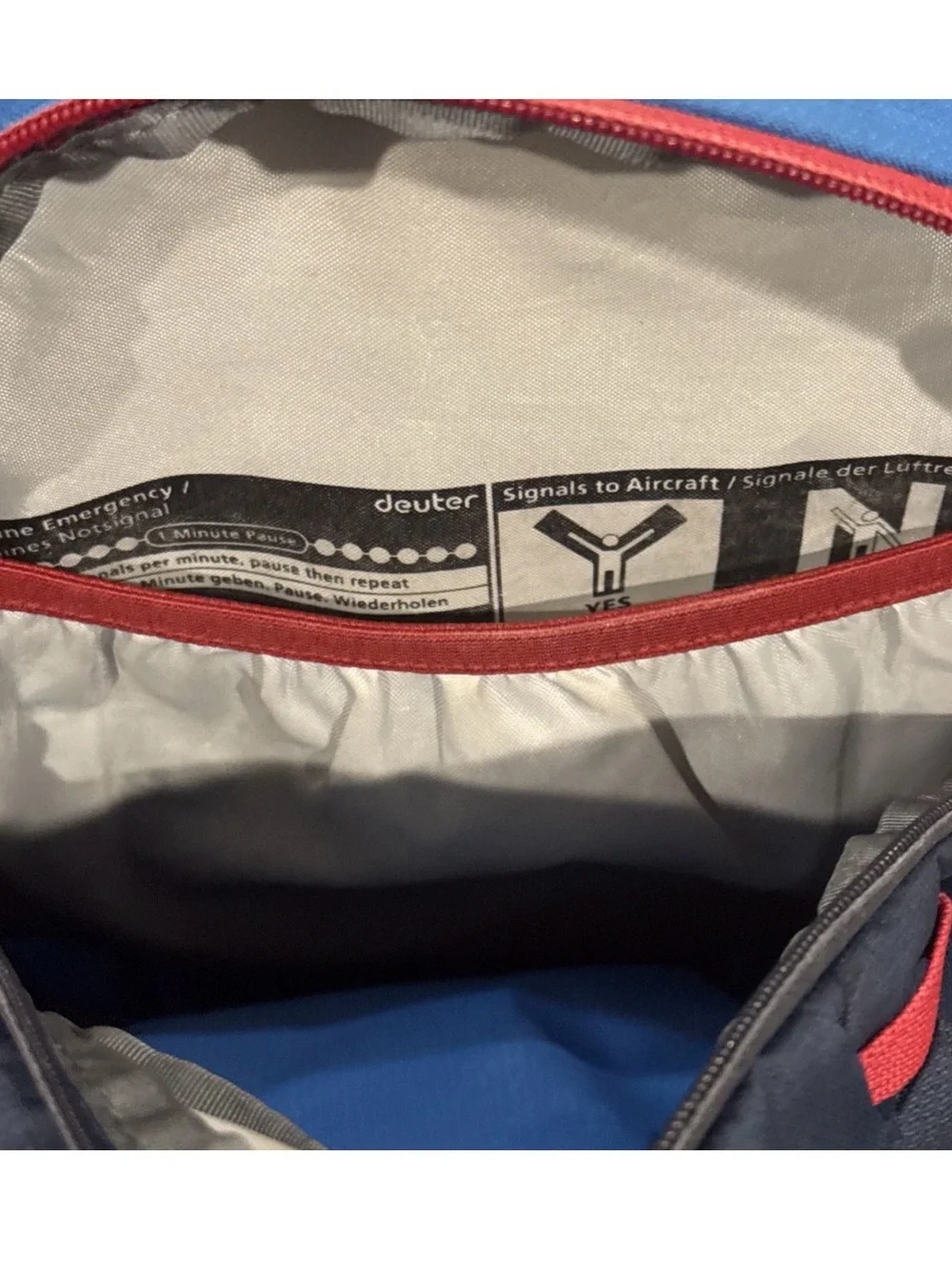 Deuter Speed Lite 20 Hiking Backpack Blue Lightweight Daypack Clean EUC
